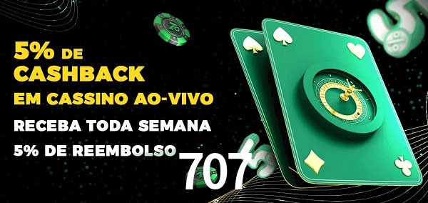 Promoções do cassino ao Vivo 707